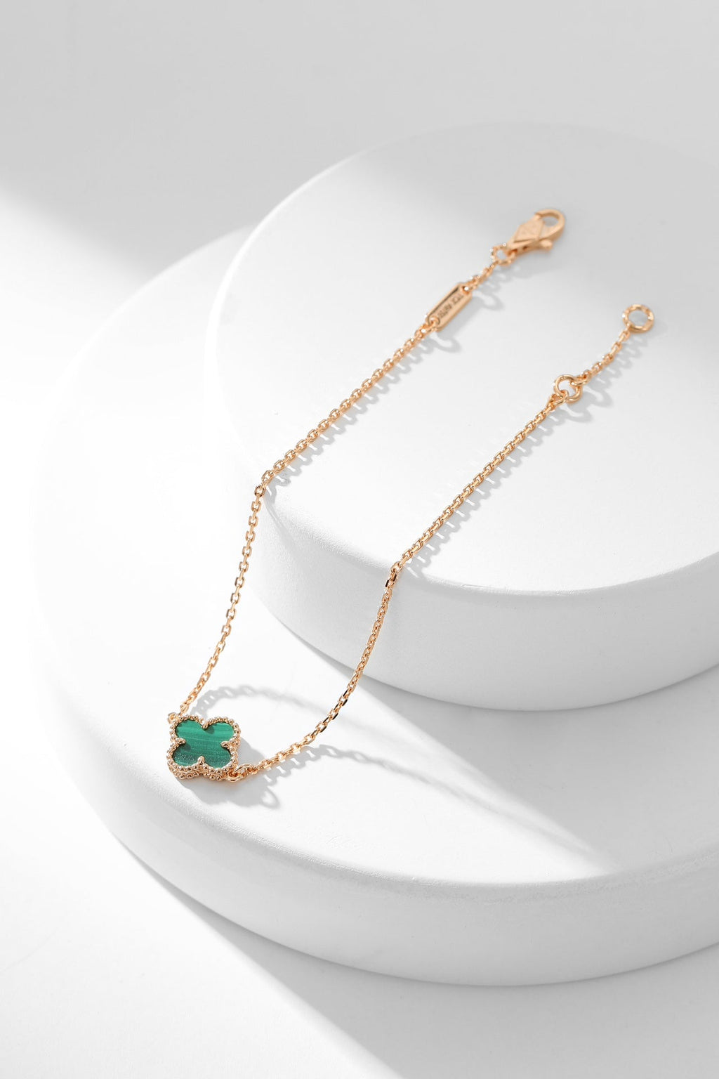[⭐JeweliWhal]CLOVER BRACELET MALACHITE 1 MOTIF