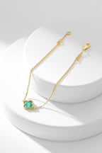 [⭐JeweliWhal]CLOVER BRACELET MALACHITE 1 MOTIF