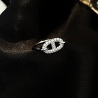 [⭐JeweliWhal]ロンド スモール シルバー ダイヤモンド リング