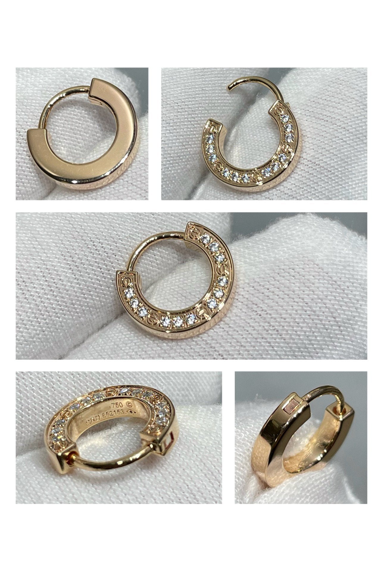 [⭐JeweliWhal]LOVE DIAMOND EARRINGS