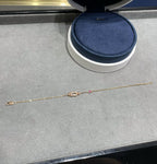 [⭐JeweliWhal]FORCE 10 DIAMOND CHAIN LINK PINK GOLD BRACELET