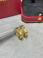 [⭐JeweliWhal]LOVE 5.5MM 1 DIAMOND EARRINGS