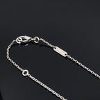 [⭐JeweliWhal]CLOVER PIETERSITE SILVER LONG NECKLACE