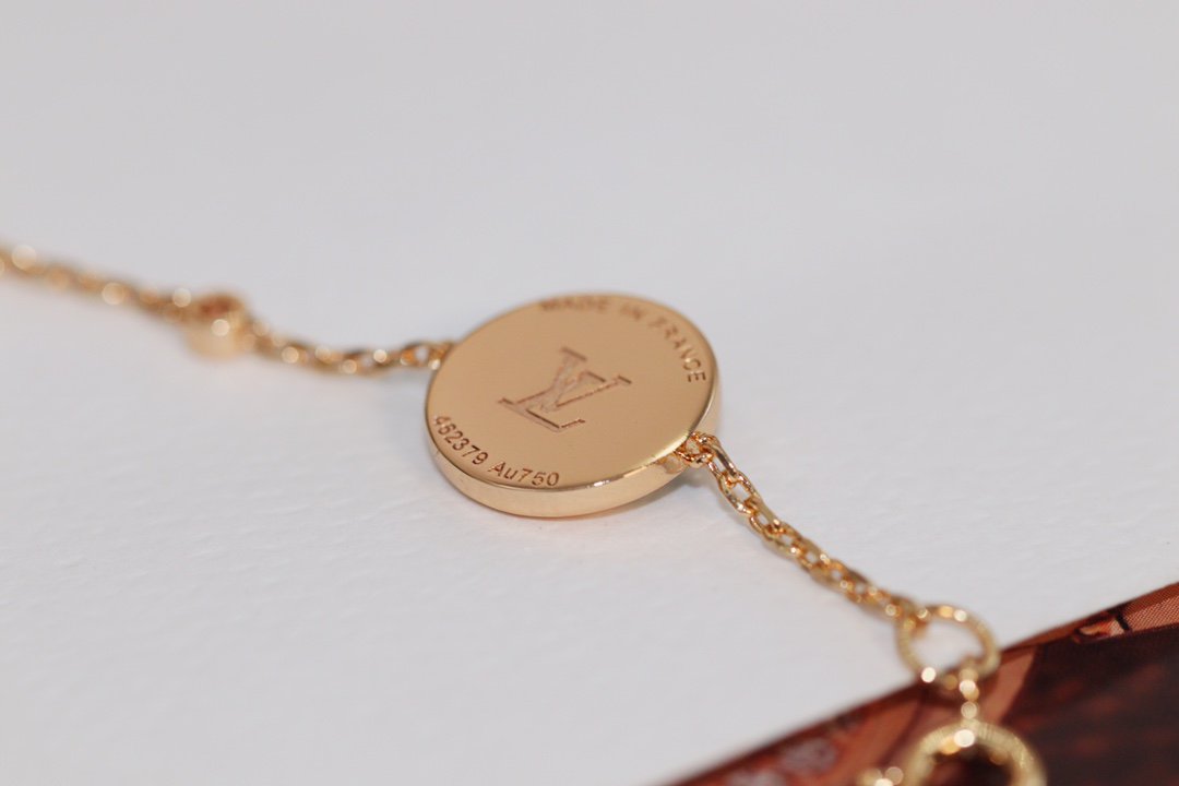 [⭐JeweliWhal]STAR AND SUN 4 MOTIF PINK GOLD MALACHITE BRACELET