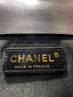 BOY BAG MEDIUM 25 BLACK CAVIAR GOLD HARDWARE