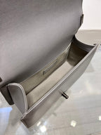 ボーイズバッグ ミディアム 25 グレー キャビア ルテニウムハードウェア