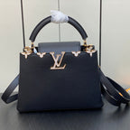 カプシーヌ BB 27 ブラック トリヨン ゴールドハードウェア