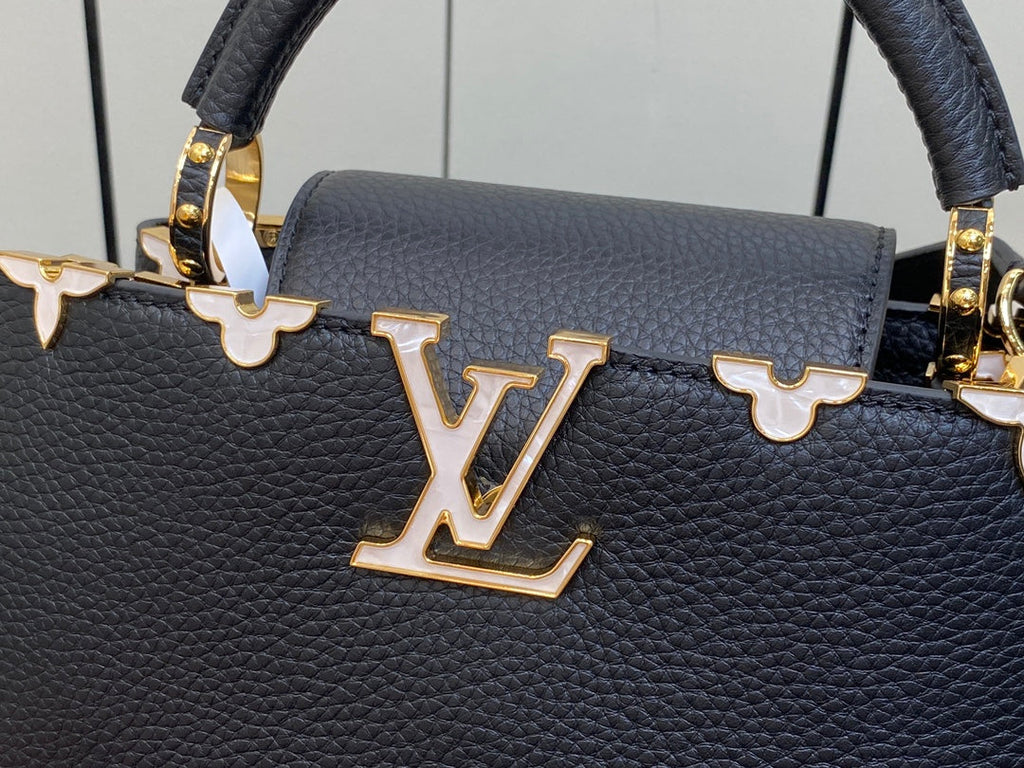 カプシーヌ BB 27 ブラック トリヨン ゴールドハードウェア