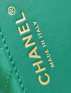 CC 22 ANTIBA HOBO BAG GREEN 20CM