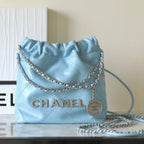 CC 22 アンティバ ホーボーバッグ クラウドブルー 20cm 