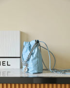 CC 22 アンティバ ホーボーバッグ クラウドブルー 20cm 