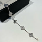 [⭐JeweliWhal] مجموعة سوار CLOVER 5 MOTIF LASER
