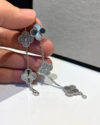 [⭐JeweliWhal] مجموعة سوار CLOVER 5 MOTIF LASER