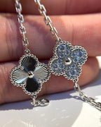 [⭐JeweliWhal] مجموعة سوار CLOVER 5 MOTIF LASER