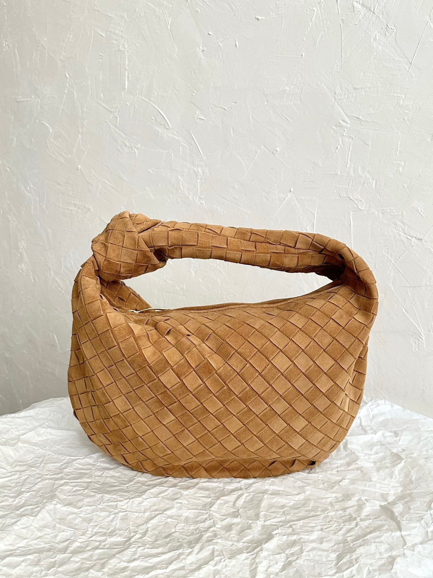 BV ティーン ジョディ 36cm ブラウン スエードレザー