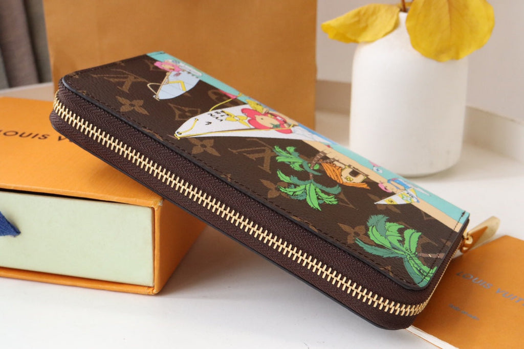 ヴィヴィアン ジッピーウォレット 9.5 モノグラムキャンバス