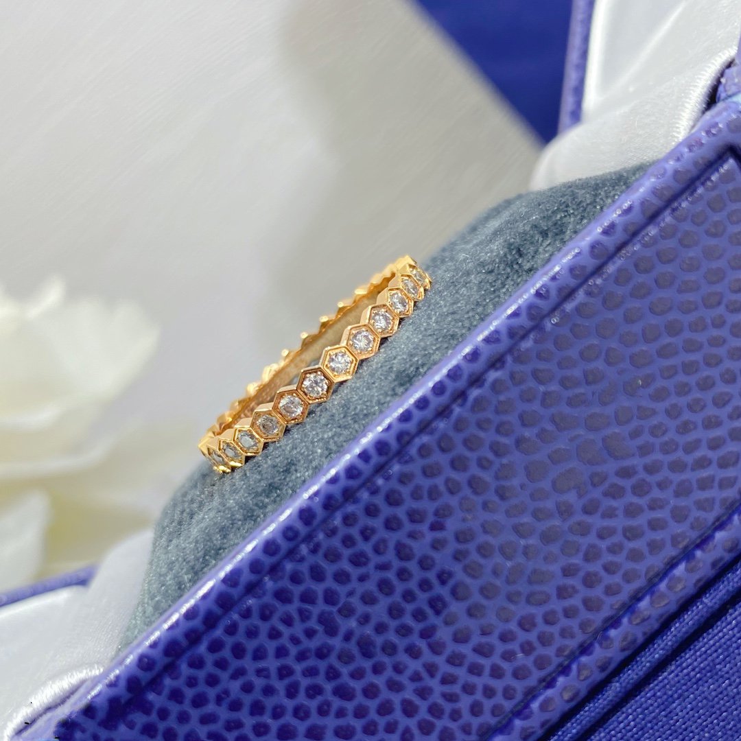 [⭐JeweliWhal]BEE LOVE DIAMOND PAVED SMALL RING