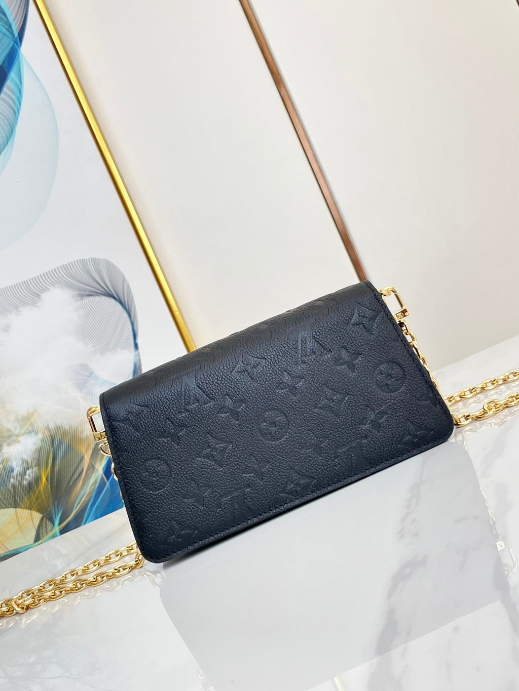 WOC 22 メティス ブラック モノグラム エンプラント