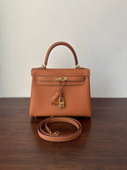 HM ケリー 25cm ゴールド トーゴ ゴールド金具