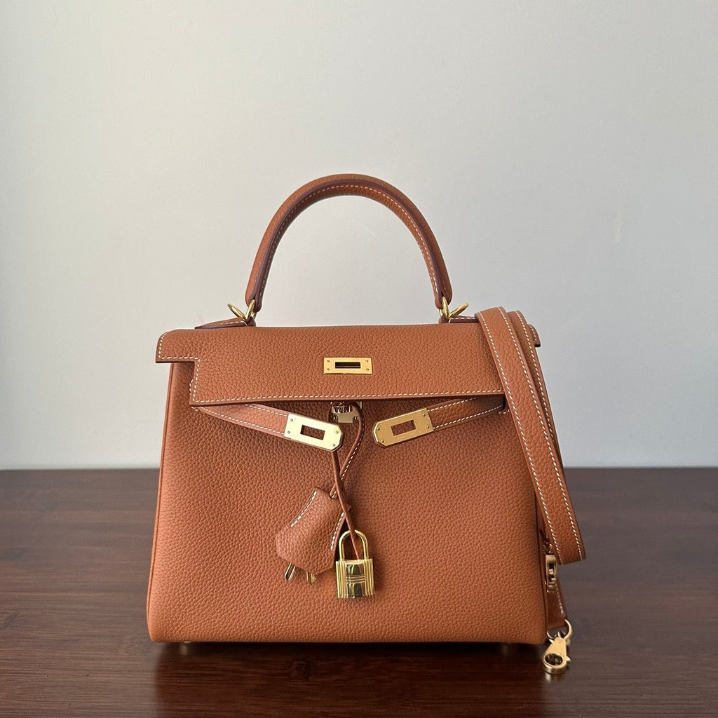 HM ケリー 25cm ゴールド トーゴ ゴールド金具