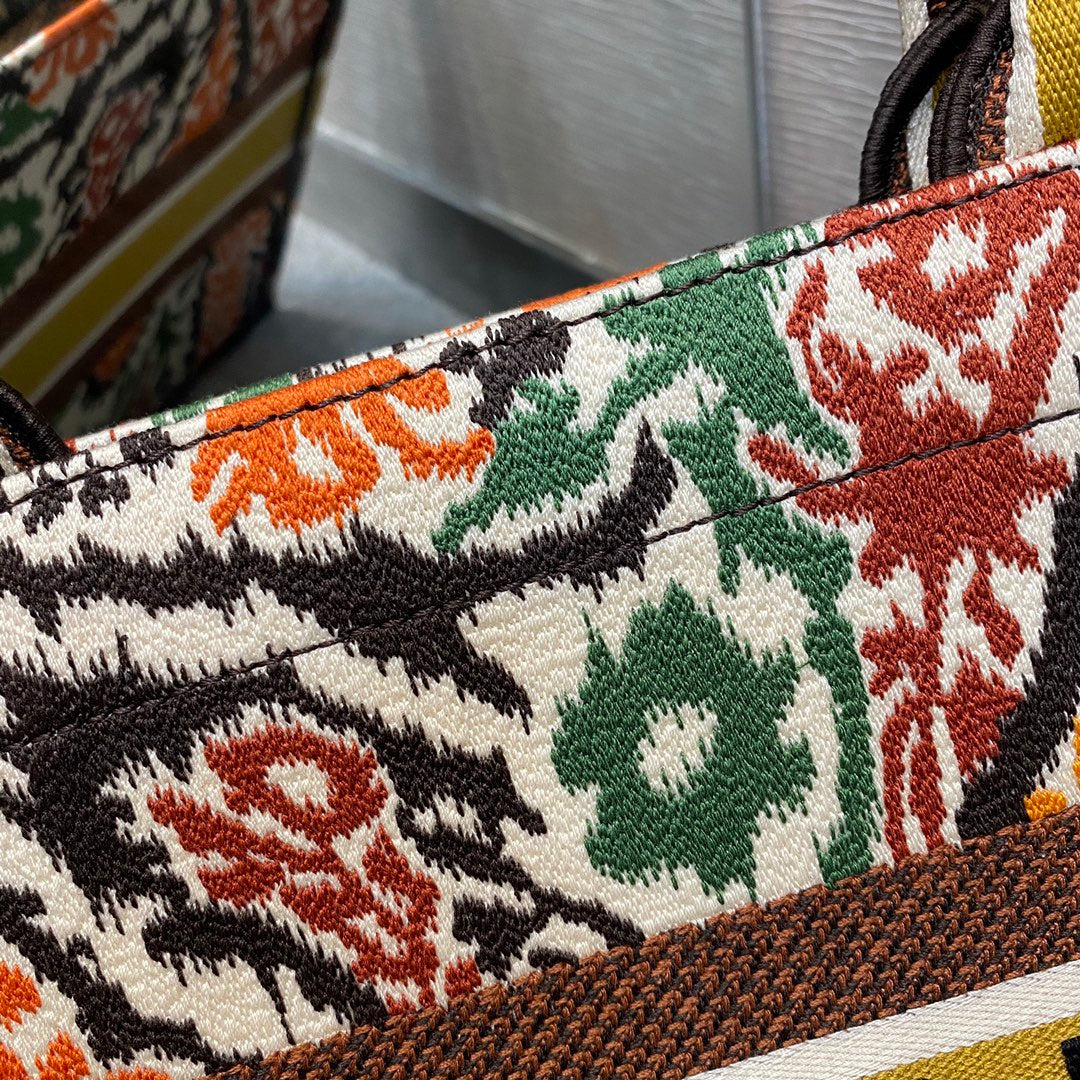 スモールブックトートバッグ 36 イエロー マルチカラー