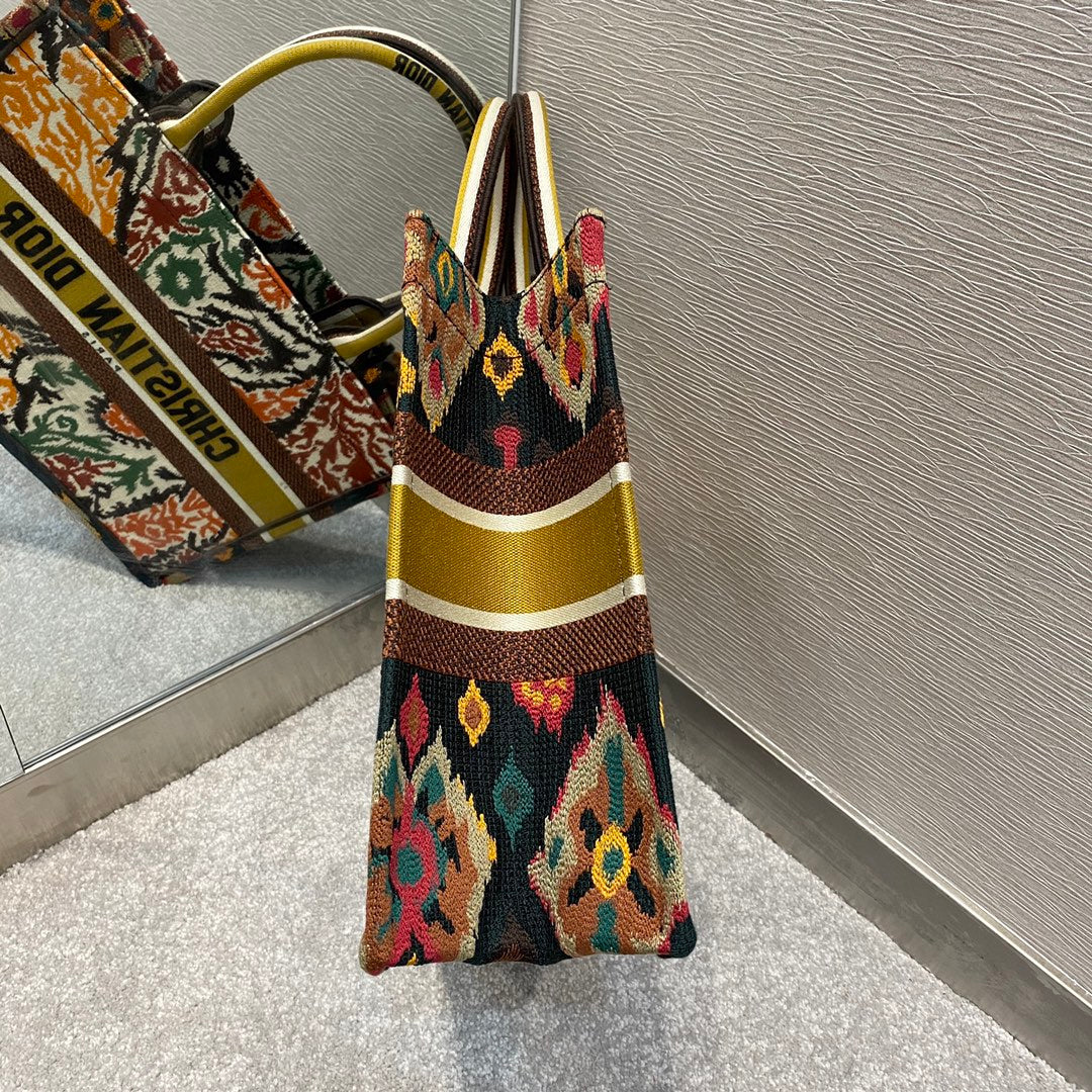 スモールブックトートバッグ 36 イエロー マルチカラー