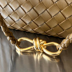 BV スモール アンダモ 25cm ブラウン ラムスキン