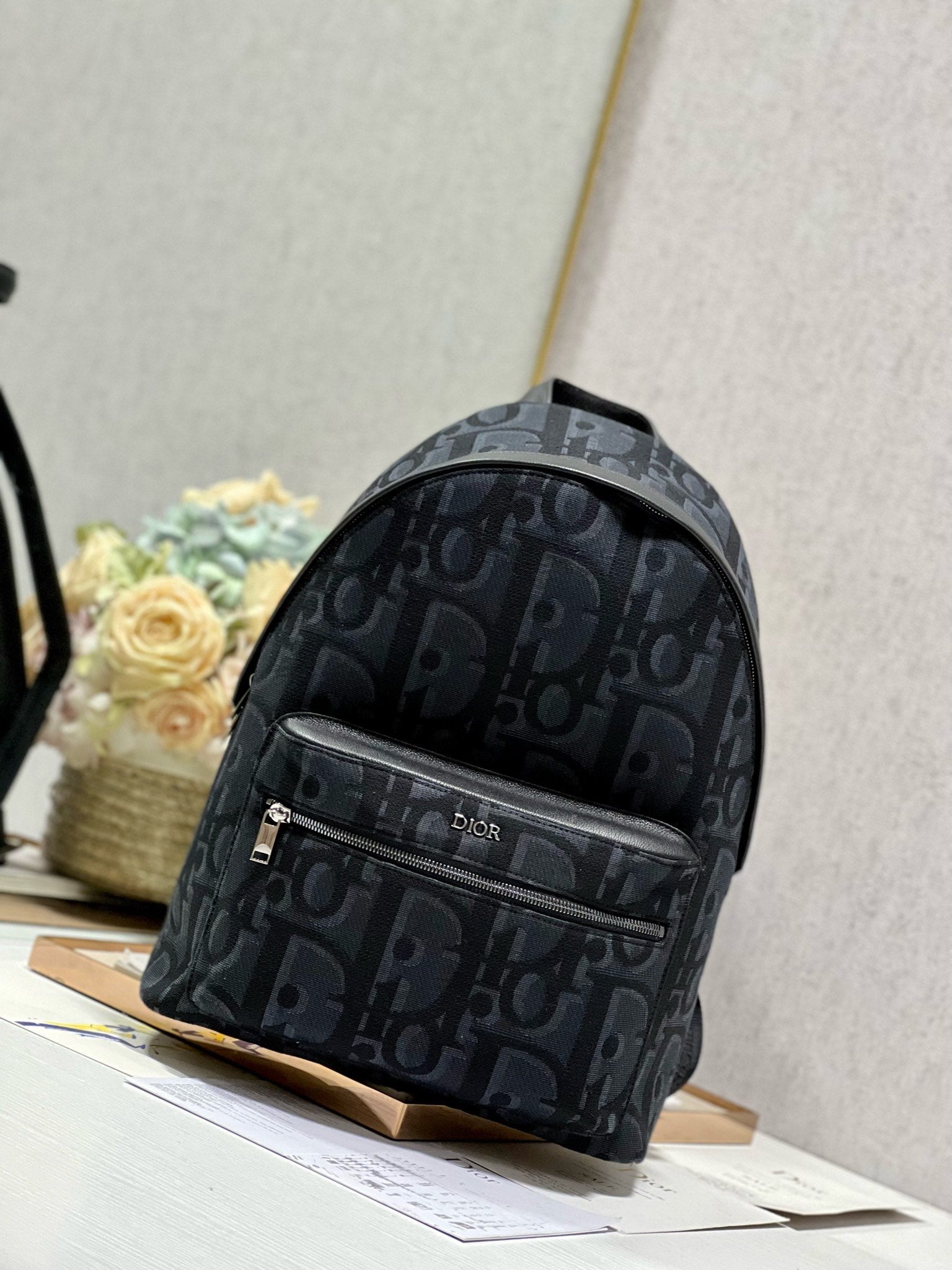 ライダーバックパック ブラック オブリーク ジャカード