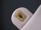 MINI RECTANGLE FLAP BAG 20CM LIGHT PINK LAMBSKIN GOLD HARDWARE