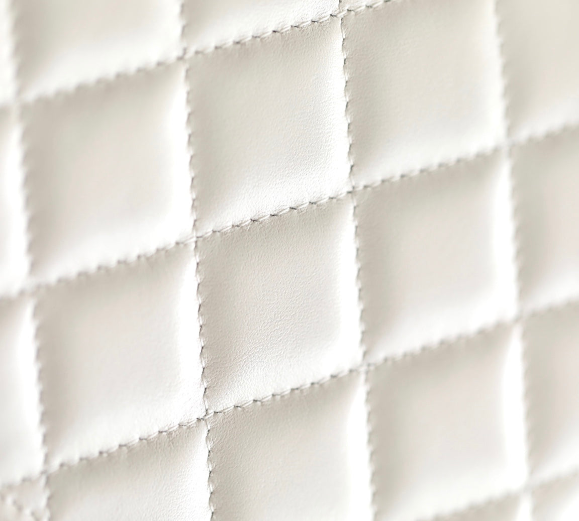 CC WOC 18.5 ホワイトラムスキン シルバーハードウェア