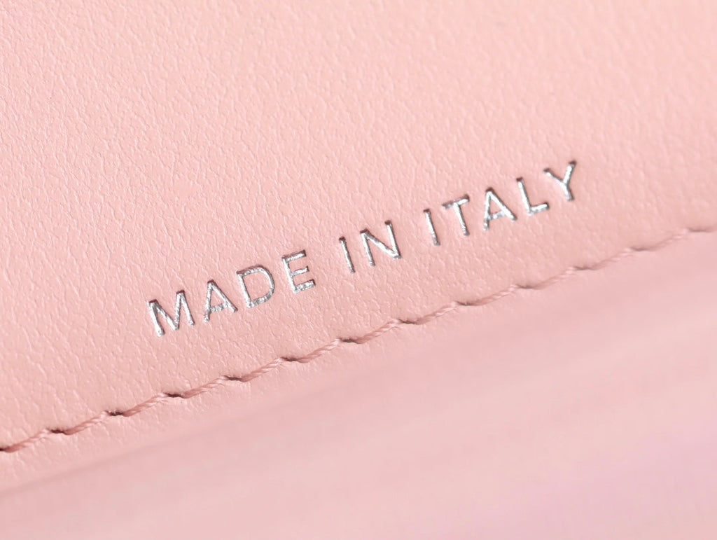 CC WOC 18.5 ピンク ラムスキン シルバーハードウェア