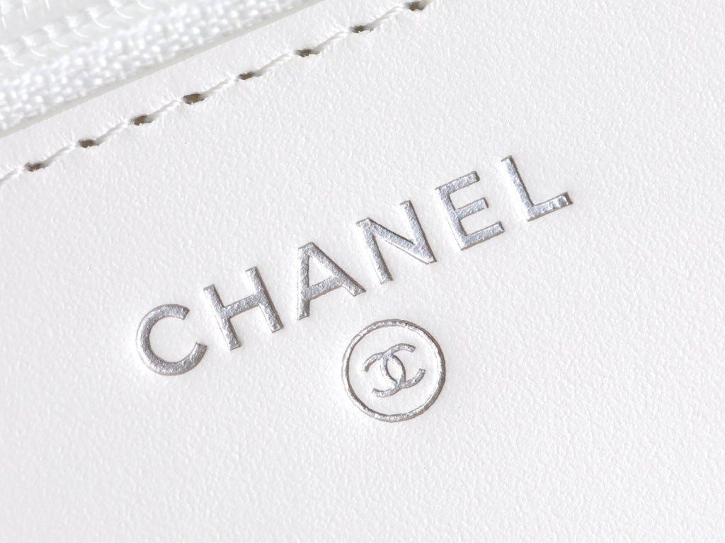 CC WOC 19 ホワイトラムスキン シルバーハードウェア