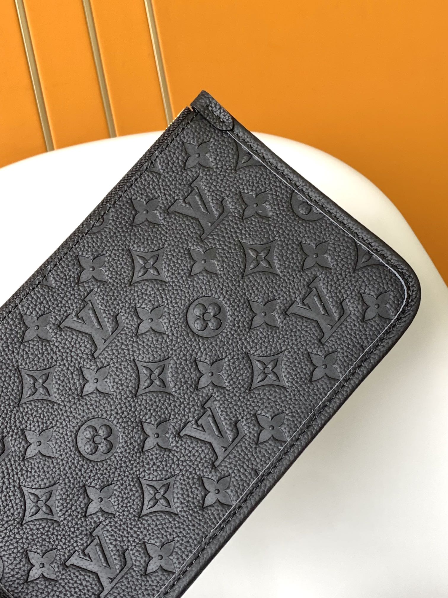 キャリーオール MM 39 ブラック モノグラム グレインカウハイドレザー