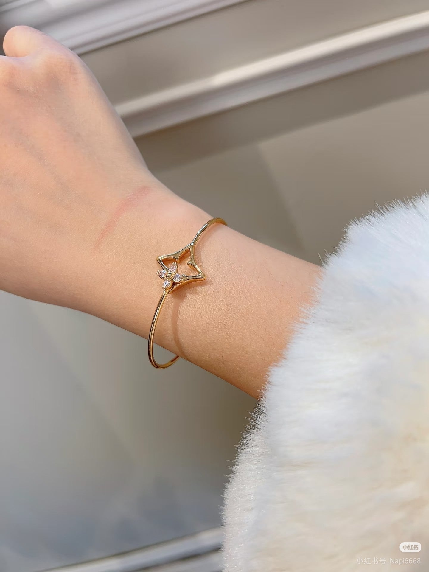 [⭐JeweliWhal]ピンクダイヤモンドブレスレット