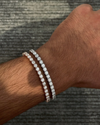 [⭐JeweliWhal]  CLASSIC BASEBALL BRACELAT, 52 DIAMOND