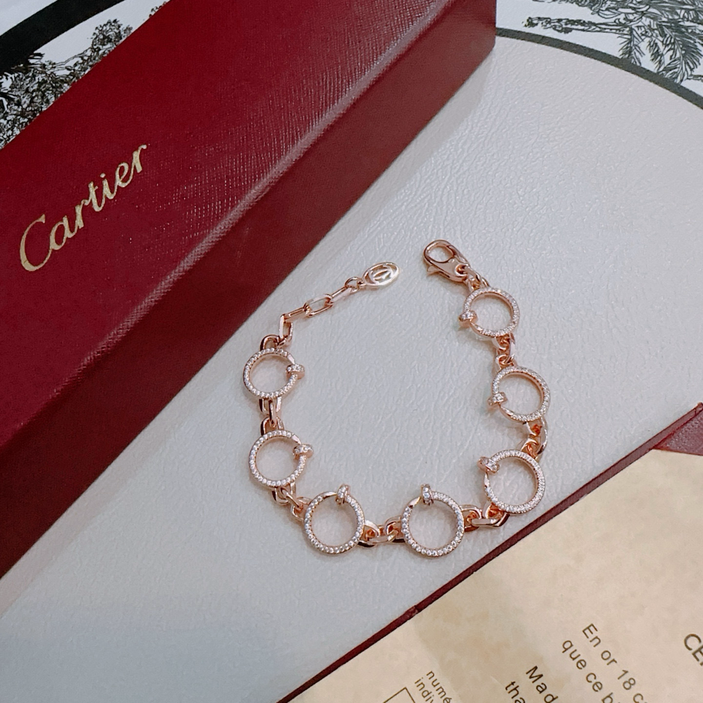 [⭐JeweliWhal Jewelry] LOVE&JUSTE BRACELET DIAMONDS