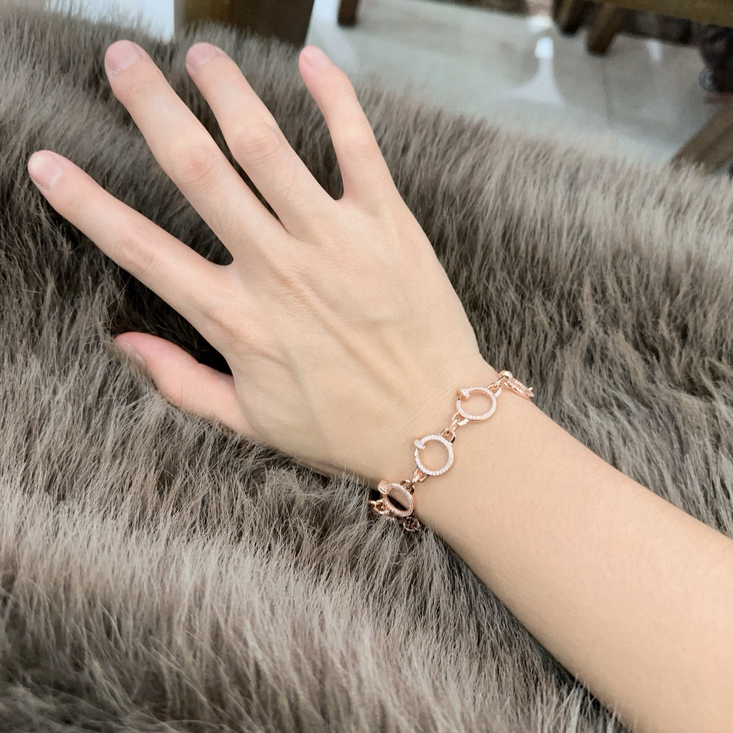 [⭐JeweliWhal Jewelry] LOVE&JUSTE BRACELET DIAMONDS