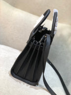 SAC DE 26 ハンドバッグ ブラック カーフスキン