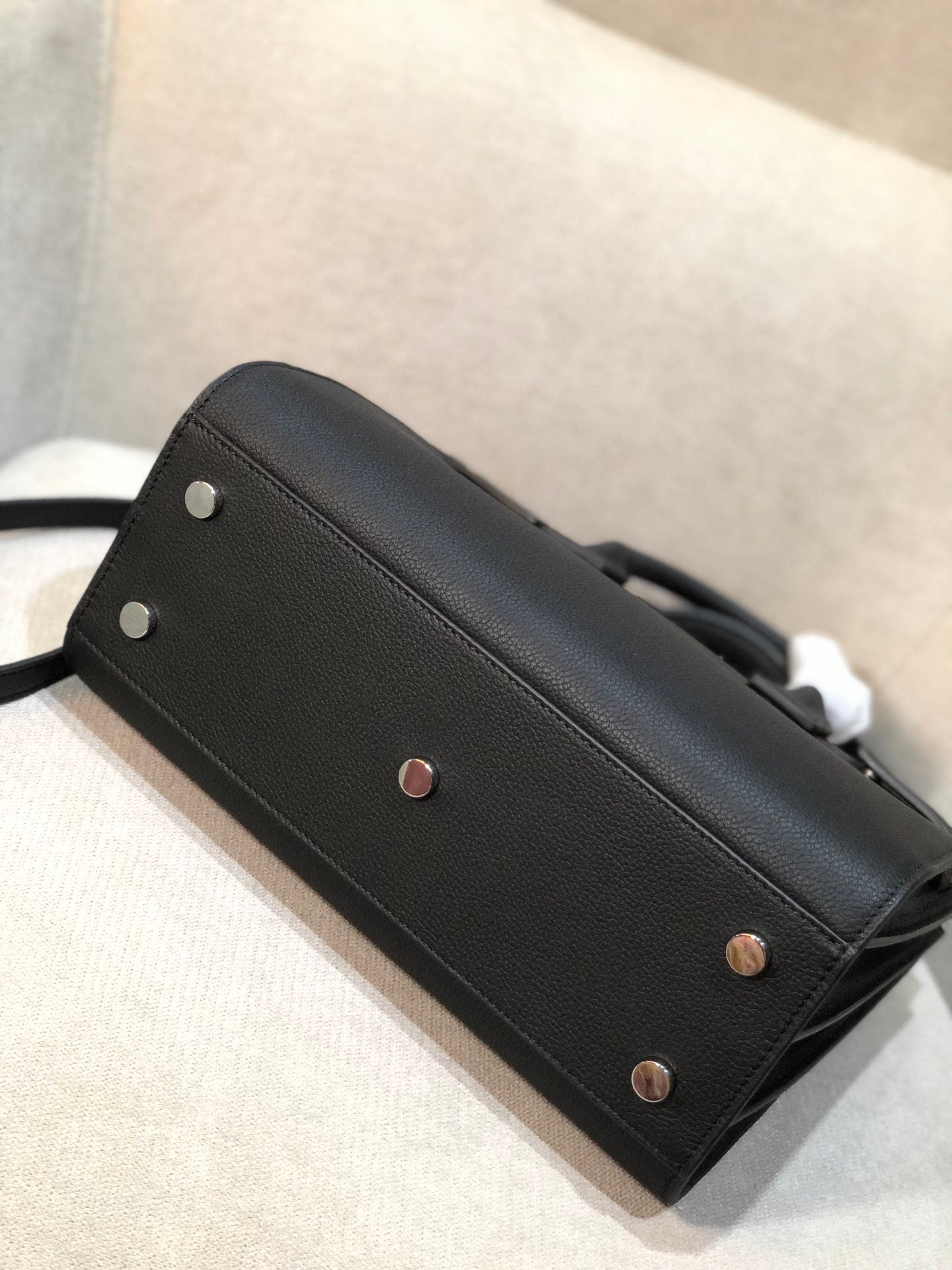 SAC DE 26 ハンドバッグ ブラック カーフスキン