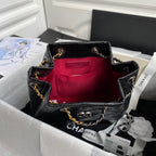 CC GRABRIELLE スモール 24 バックパック（ブラックカーフスキン）