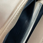 ルル スモール 25インチ ベージュ ラムスキン シルバー金具