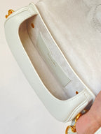 BOBBY EAST-WEST 22 BAG IN WHITE CALFSKIN