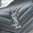MONOGRAM 12 FULL BLACK CALFSKIN CARD HOLDER