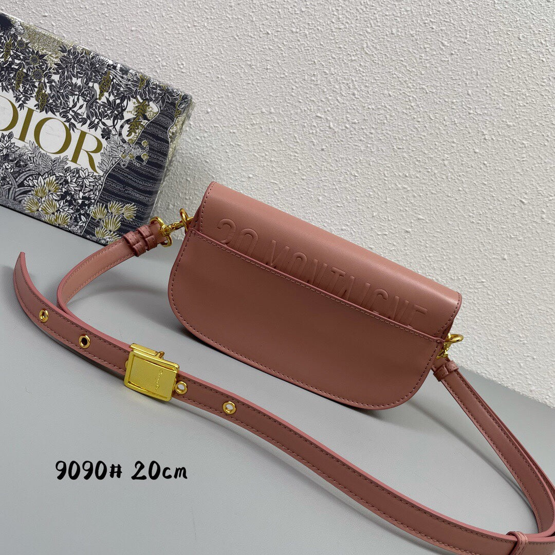 ミニ ボビー イーストウエスト 20 バッグ（ローズピンク カーフスキン）