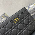 CARO ポーチ 19 バッグ（ブラックカーフスキン）