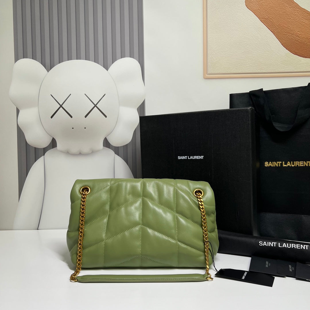 パファートイ 29インチ ファーングリーン ラムスキン ゴールド金具