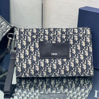 サドル 28 バッグ（ブルー オブリーク ジャカード）