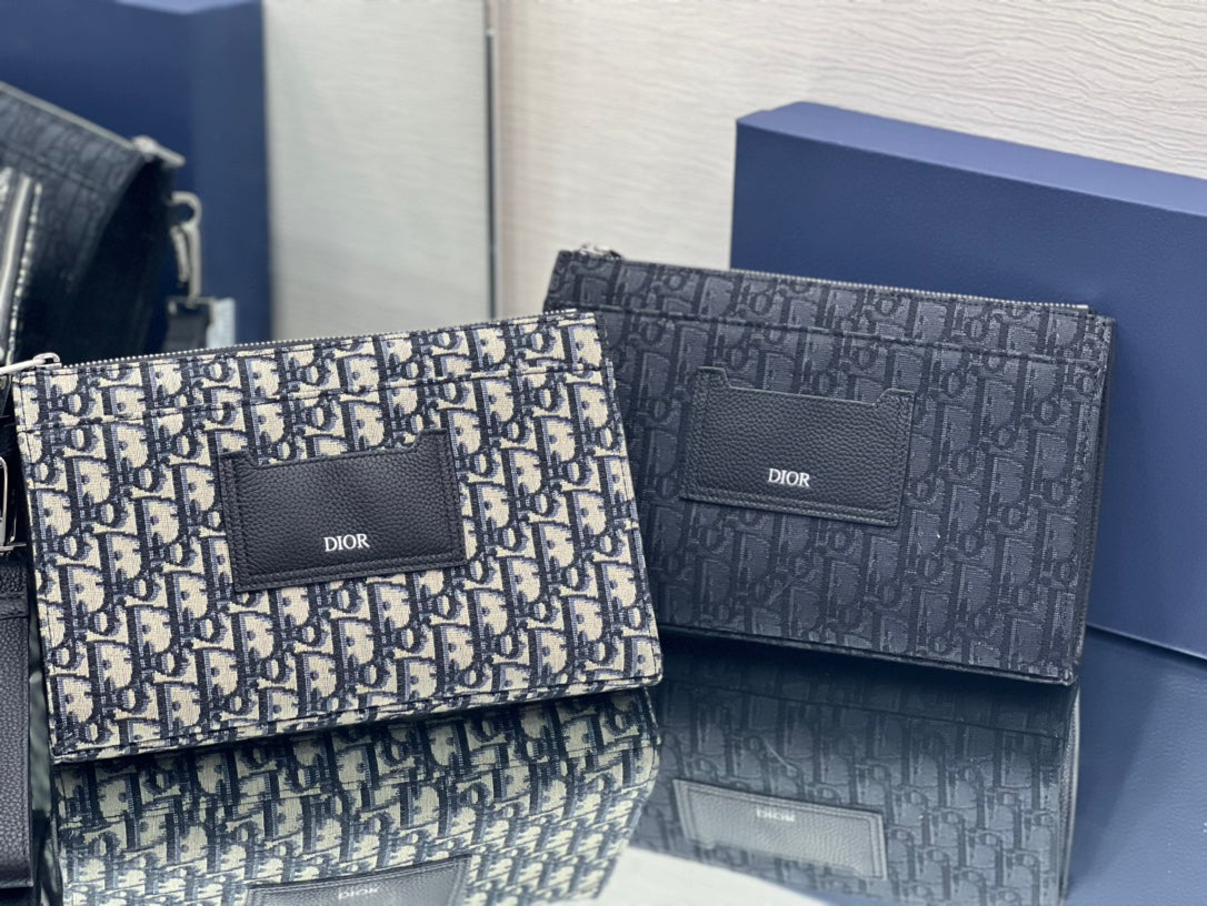 サドル 28 バッグ（ブルー オブリーク ジャカード）