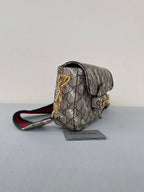 GGミニ25プリントサドルバッグ（エイクルベージュキャンバス）