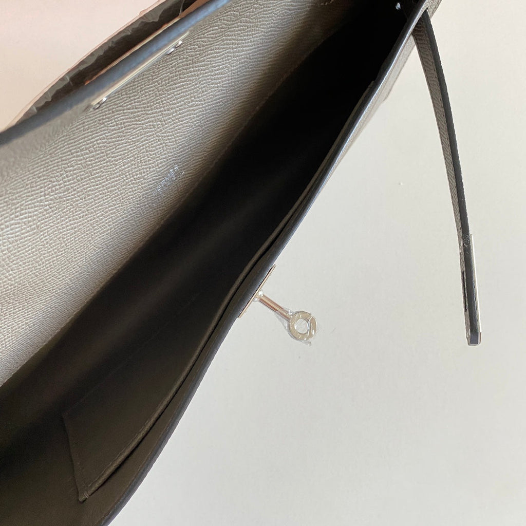 ケリーカット 31インチ ウッドブラウンカーフスキン シルバー金具